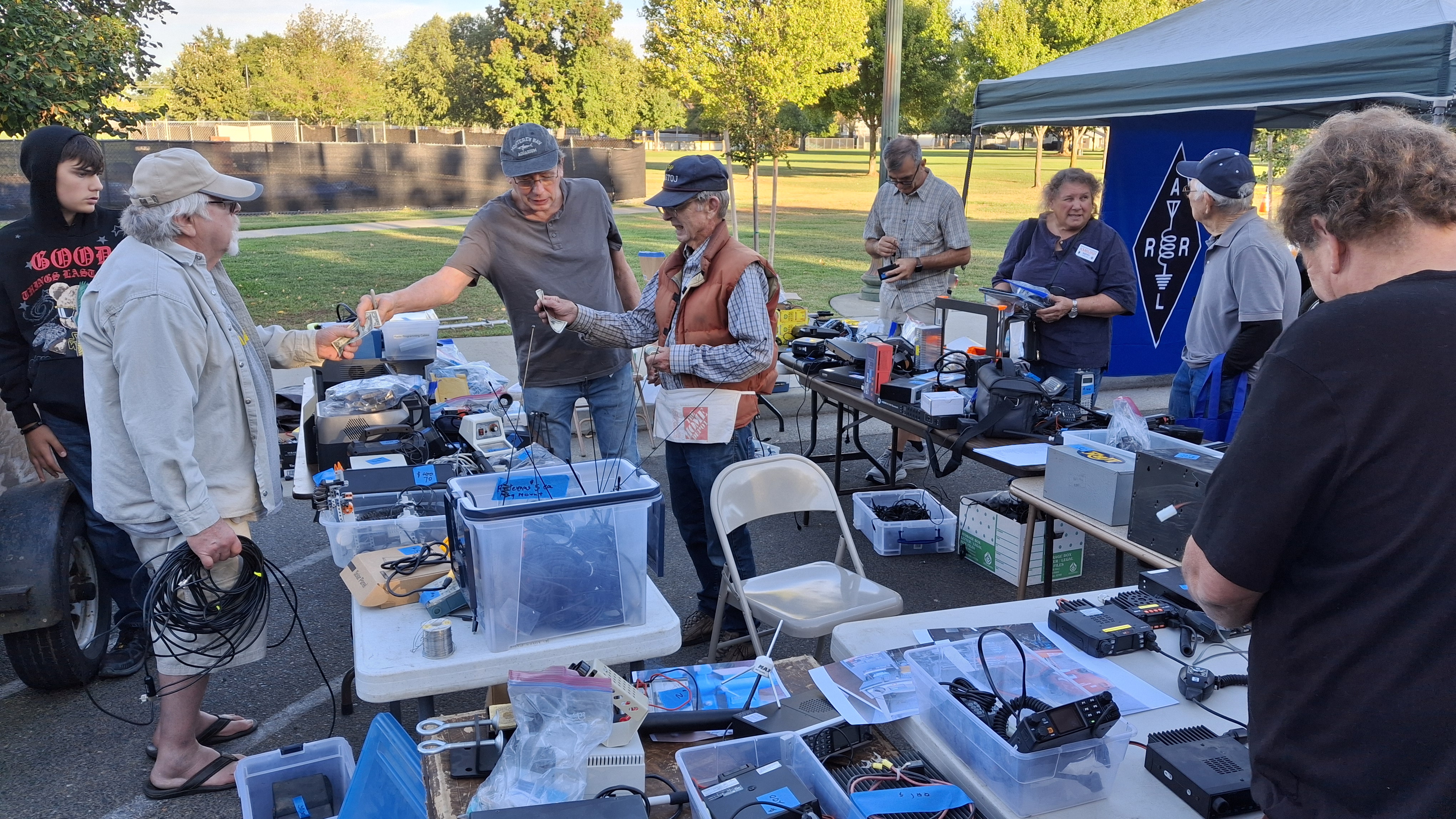 Buyers haggling for a deal